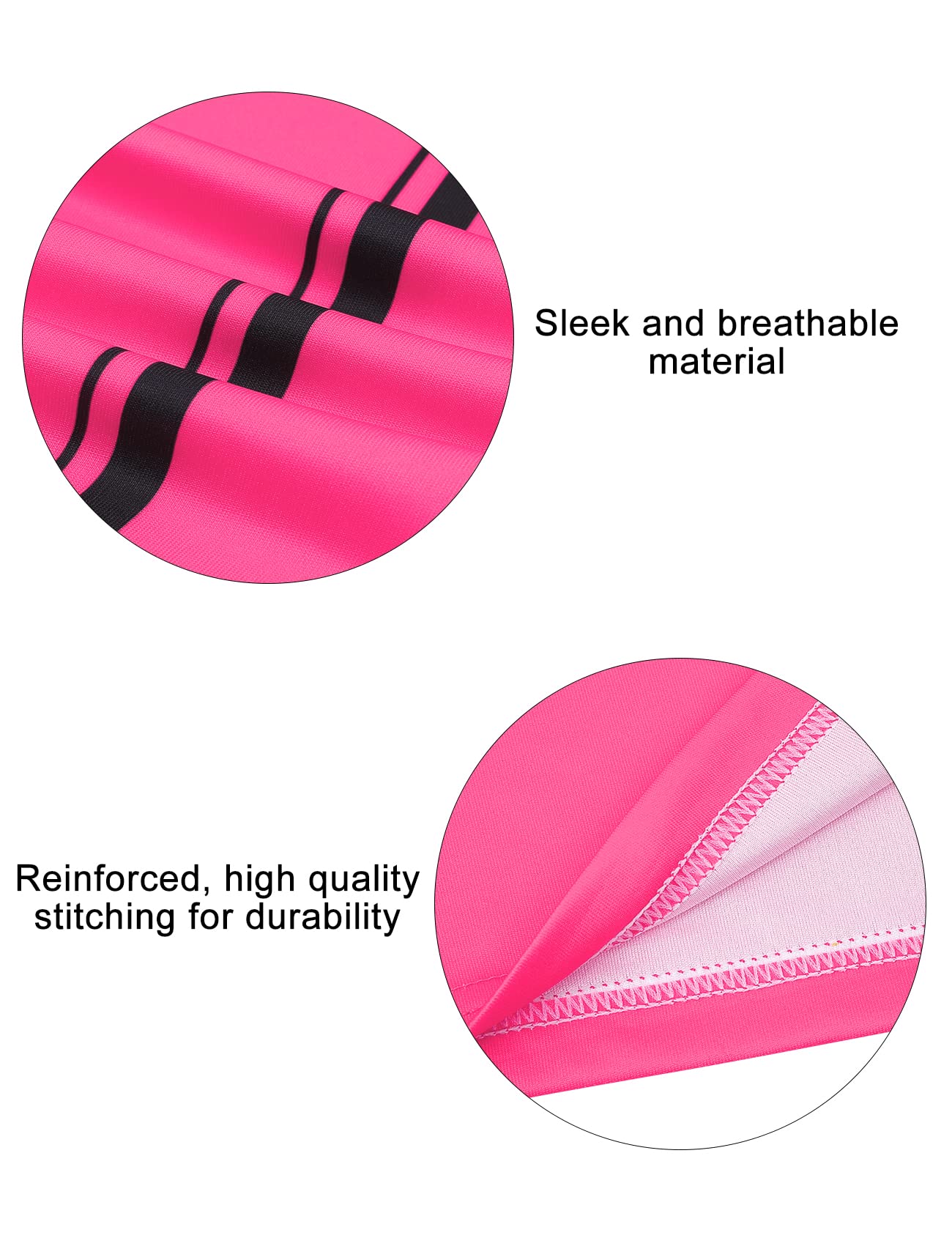 FitsT4 Sports Pro Soccer Referee Jersey Short Sleeve Ref Shirts New-Pink 3X-Large