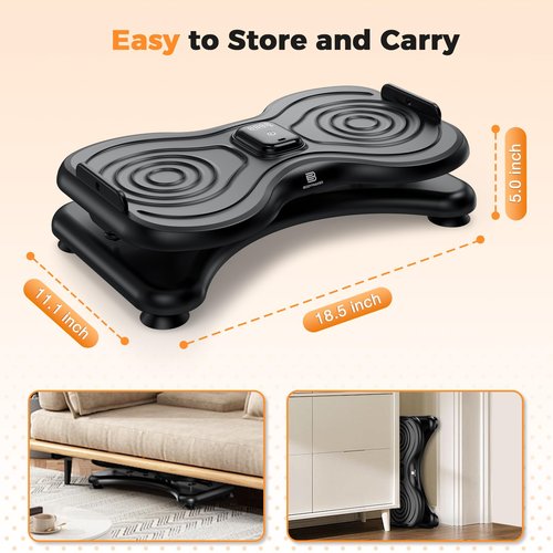 BODYWAKER New Waist Twist Board with LCD Display and Resistance Bands, Ab Twister Machine for Abs Workout, Slim Waist and Core Exercise, Home Gym Equipment for Women & Men (Black)