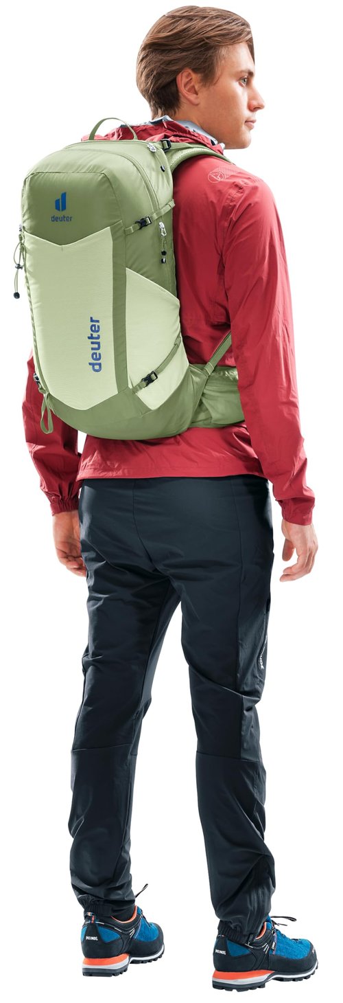 Deuter Unisex Speed Lite Pro 25L Hydro, Mountain Hiking Backpack with 2L Hydration Bladder, 25 Liters - Mineral-Grove