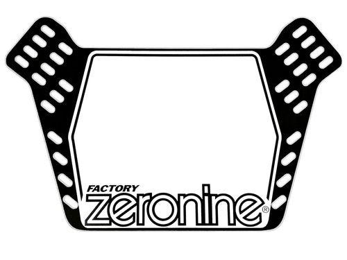 ZeroNine BMX Numberplate - Airflow Pro (Black)