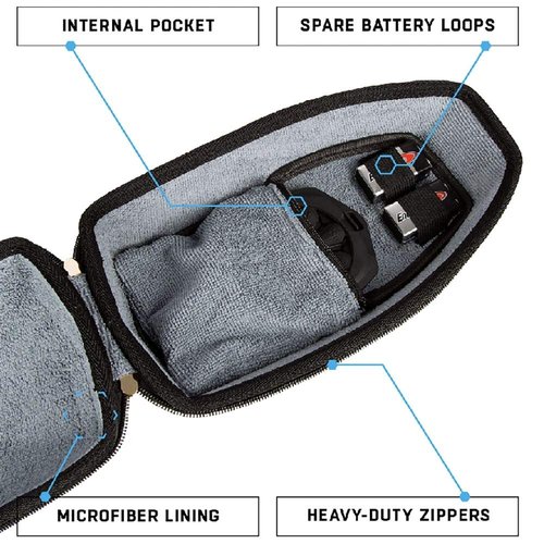 HK Army Exo Paintball Loader Case - Black Carbon Fiber