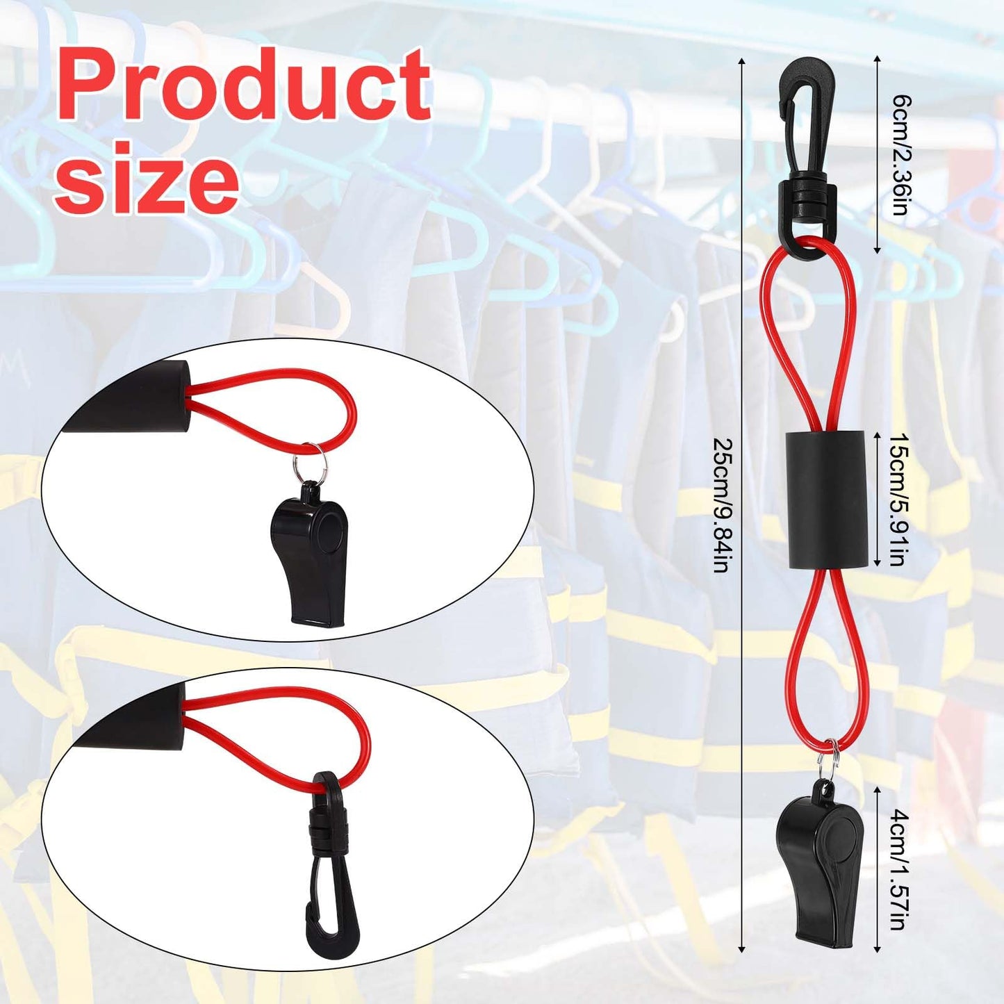 1pcs Boat Whistle with Lanyard, Whistle with Lanyard for Safety Boat Survival Shrill Loud Blast Emergency Accessory for Boating Marine Life Jacket Lifeguard Hiking Kayak Camping Rescue Signaling