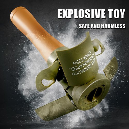 Zhongren M24 CS Hand Grenades Toys Battle Games for Tactcial Airsoft Paintball Role Play or Movie Prop (Green)