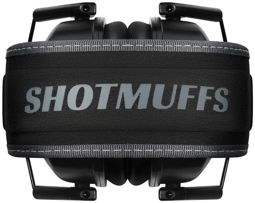 TacGuru SHOTMUFFS A – Passive Shooting Ear Protection Earmuffs, NRR 25 dB, Gun Range Hearing Protection for Shooters, Black