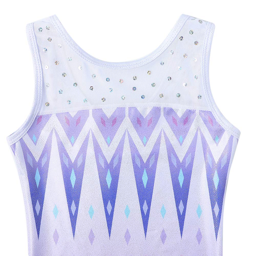 HOZIY Gymnastics Leotards for Toddler Girls 2t 3t Purple Snow Sparkles Snowflakes