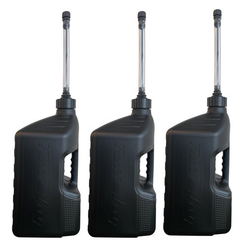 Tuff Jug | 5 Gallon Multipurpose Container | Black | 3-Pack