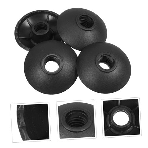 BIUDECO Outdoor Hiking Accessories 4 Pack Trekking Pole Rubber Tips for Enhanced Stability and Durability