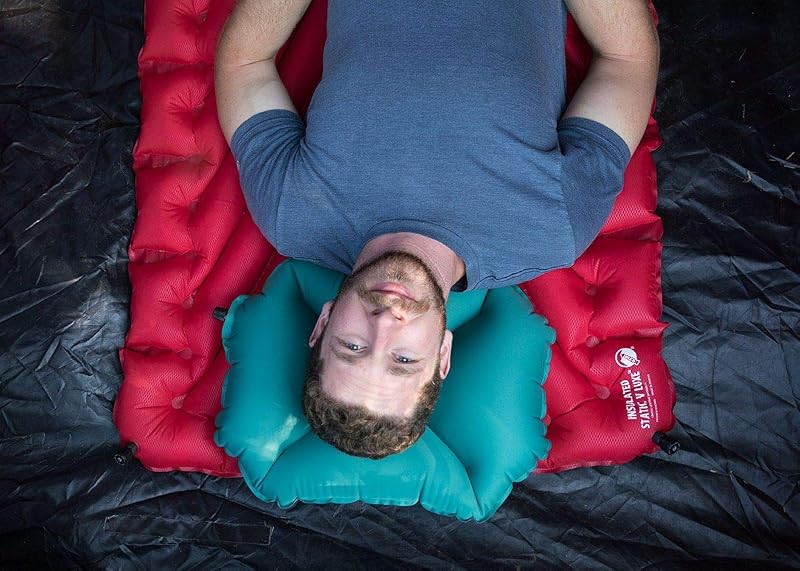 Teal Variation: Klymit Pillow X Travel Pillow – Lightweight Inflatable Camping & Flight Pillow