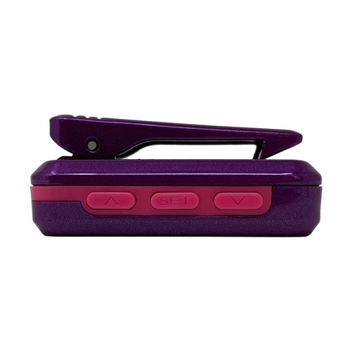 Gymboss Plus Interval Timer and Stopwatch and Gymboss Watchstrap - Bundle (Violet/Pink)