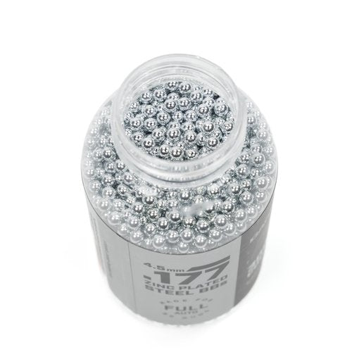 Barra 4.5mm Zinc-Coated BBS – EZ-Pour Bottle for Quick Load BB Air Pistols & BB Guns - 3000 Count (Silver)