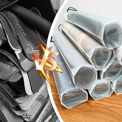 Playmat Bag for TCG ??30 Pack Waterproof Frosted White Polyethylene Storage Bags, Reusable Travel Pouch for Trading Card Game Mats, Large Portable Gaming Mat Cases