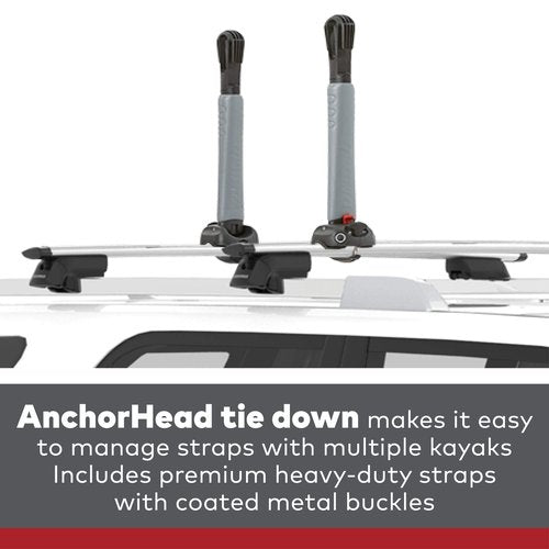 YAKIMA - BigStack Rooftop Mounted Boat Rack for Vehicles, Carries Up To 4 Boats