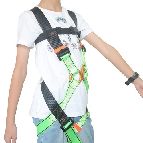 HeeJo Kids Body, Youth Safety rappelling Climbing Belts for Outdoor Expanding Training 7-13 Years…