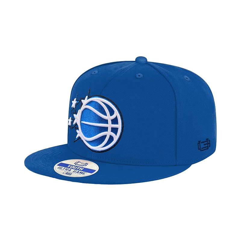 Orlando Magic Ultra Game NBA Ultimate 8-20 Twill Snap Back Baseball Cap Hat - Team Color