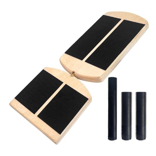 kowaku Single Leg Balancing Board Board Board Ankle Stabilizer Balance Training Platform Foot Strengthening Wood Training Tool Tool