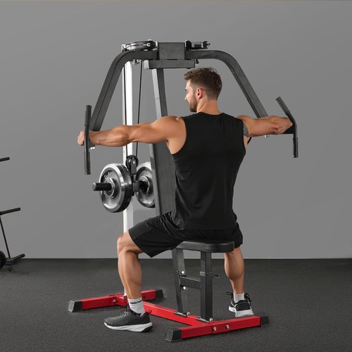 VEVOR Chest Fly Machine, Upper Body Specialty Machine for Home Gym, Adjustable Fly and Reverse Delt Machine, for Chest, Back, Pectoral, Rear Deltoid and Shoulder Workouts, Hold up to 450LBS