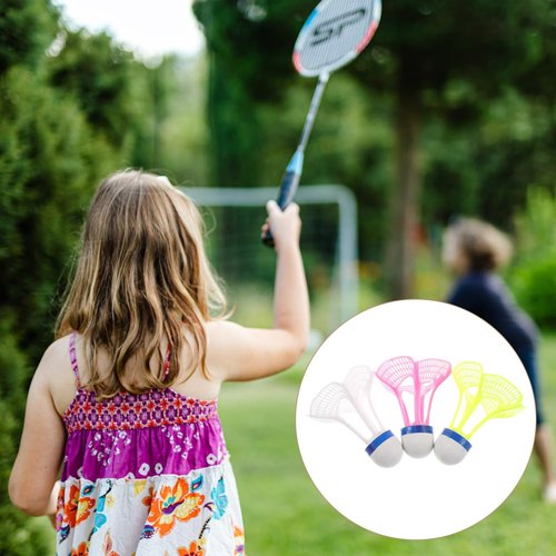 BESPORTBLE 3pcs Windproof Nylon Badminton Shuttlecocks for Indoor and Outdoor Training, Durable and Precise Control