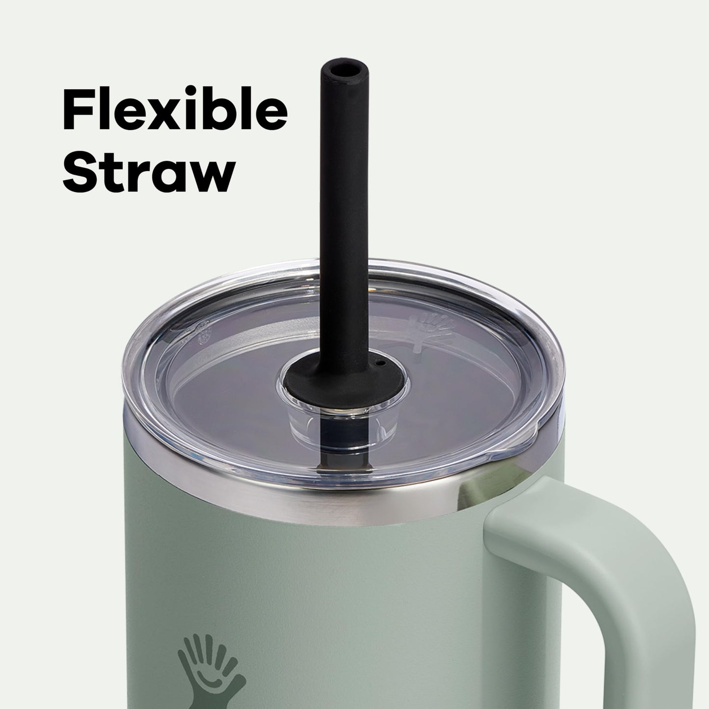 Hydro Flask Large Press-in All Around Tumbler with Clear Straw Lid