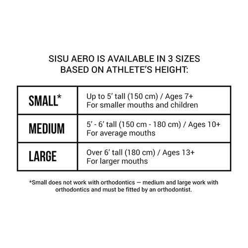 SISU Aero Medium Mouthguard, Snow White - 1.6mm Thin - Custom-Molded Fit - Slim Design - Remoldable Up to 20 Times - for Team Sports - Non Toxic