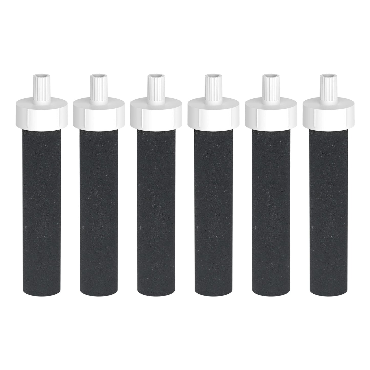 AQUA CREST Water Bottle Filter, Replacement for Brita® BB06, Brita® Hard Sided, Stainless Steel and Plastic Bottle Filter, 6 Count
