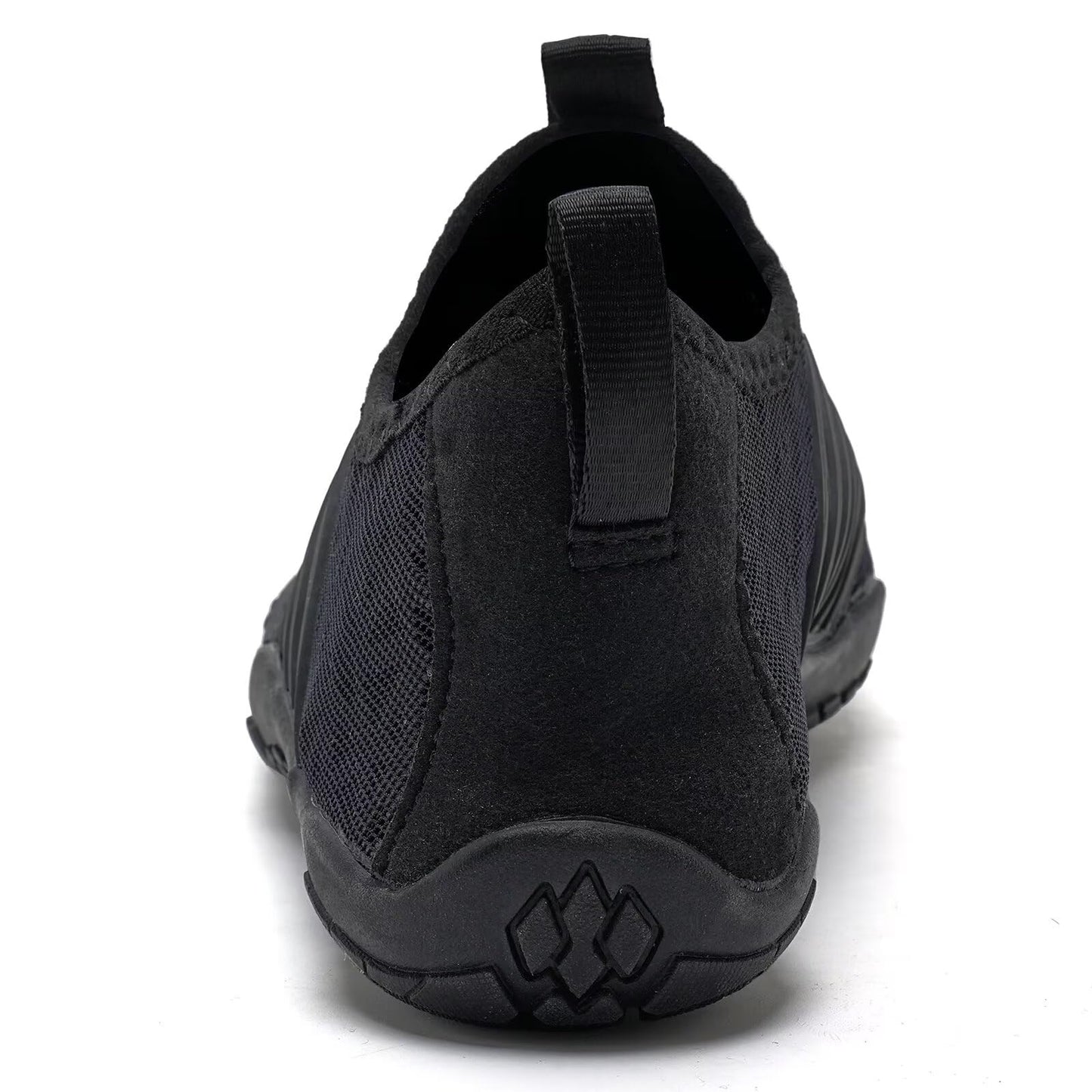 WateLves Water Shoes Mens Womens Barefoot Quick-Dry Aqua Sock Outdoor Athletic Sport Shoes for Swim Beach Pool Hiking Surfing Walking(F-Black, 48)