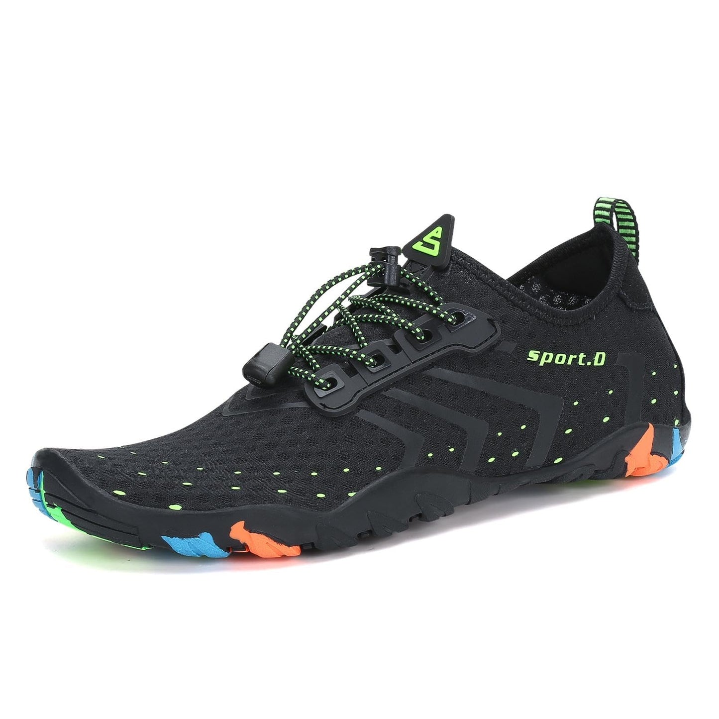 SAGUARO Water Shoes Women – Swim Shoes, Quick-Dry Barefoot Aqua Socks for Beach, Pool, Surfing and Outdoor Activities Black 8.5