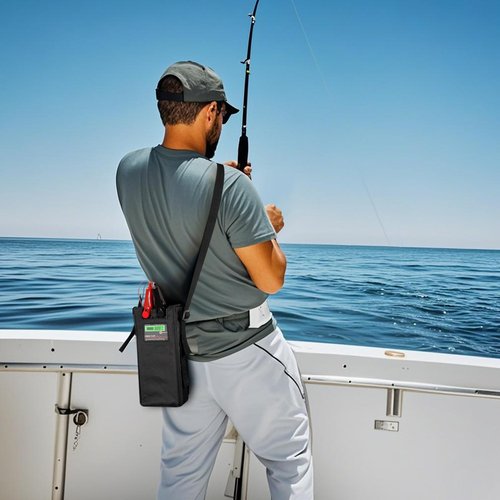 xiutantxmd 14000mAh 14.8V Electric Fishing Reel Battery with Charger,LCD Display,Saltwater-Resistant