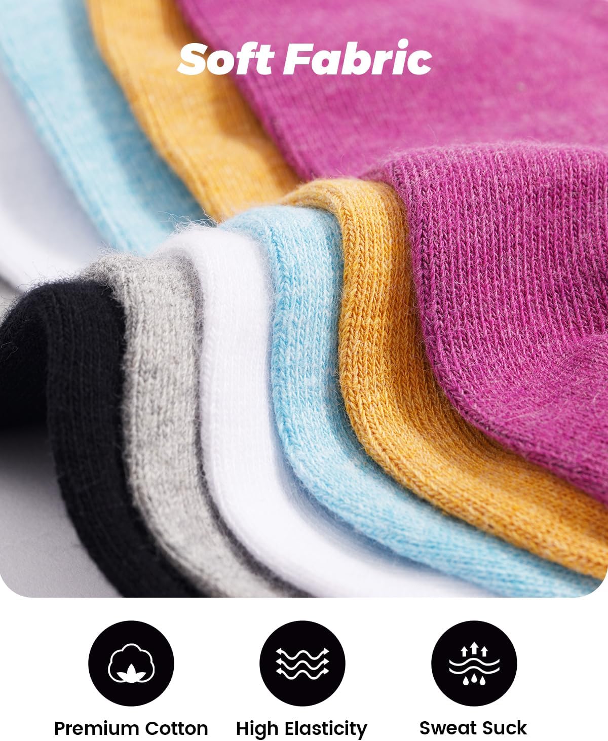 IDEGG No Show Socks Womens and Men Low Cut Ankle Short Anti-slid Athletic Running Novelty Casual Invisible Liner Socks