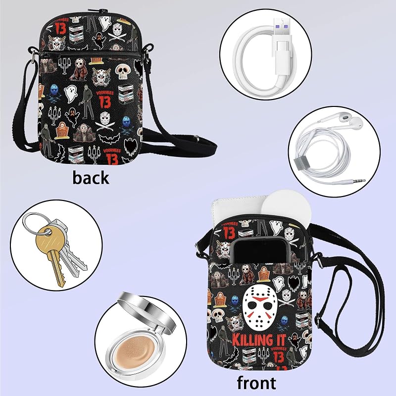 Killing It Crossbody Bag - Horror Movie Lover Messenger Bag