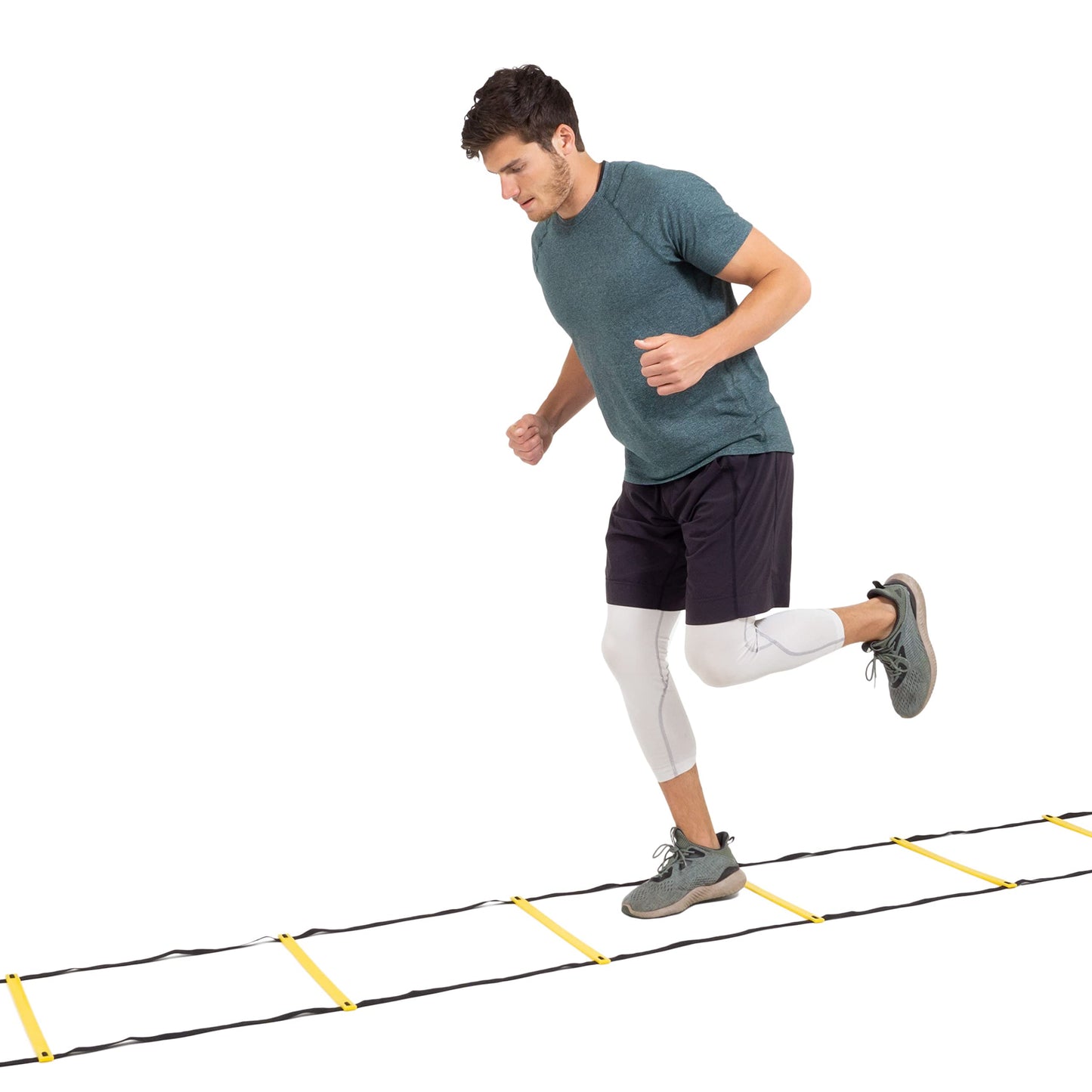 ProsourceFit Speed Agility Ladder for Speed Training and Sports Agility Workouts with Free Carrying Bag, 20 Rung