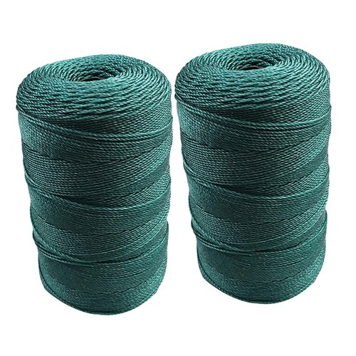 Sosoport Ultra-Strong Fishing Net Repair String 2pcs Set High-tensile Nylon Braid Essential for Repairs