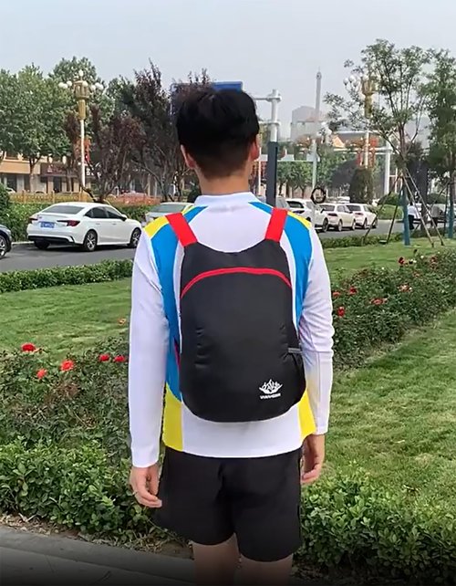 Lightweight Foldable Waterproof Backpack For Men Women Outdoor Sports Travel Leisure Bag Hiking Small Daypack 20L (DarkBlue)