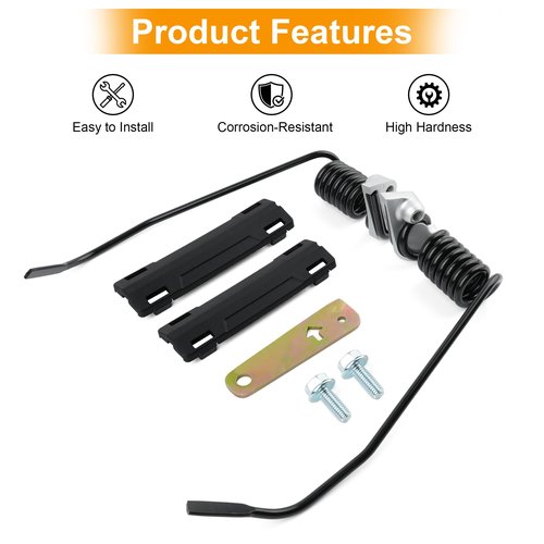 Jetuplusllc Premium Reversible Ice Scratchers 2890644 Single Coil, Compatible with Polaris Snowmobiles MY24 RMK Standard Models