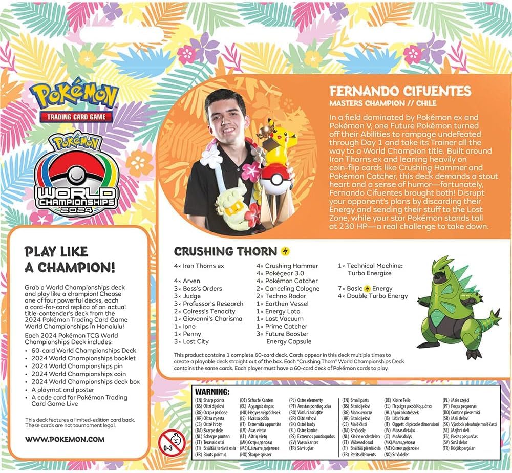 2024 Pokémon TCG World Championships Deck