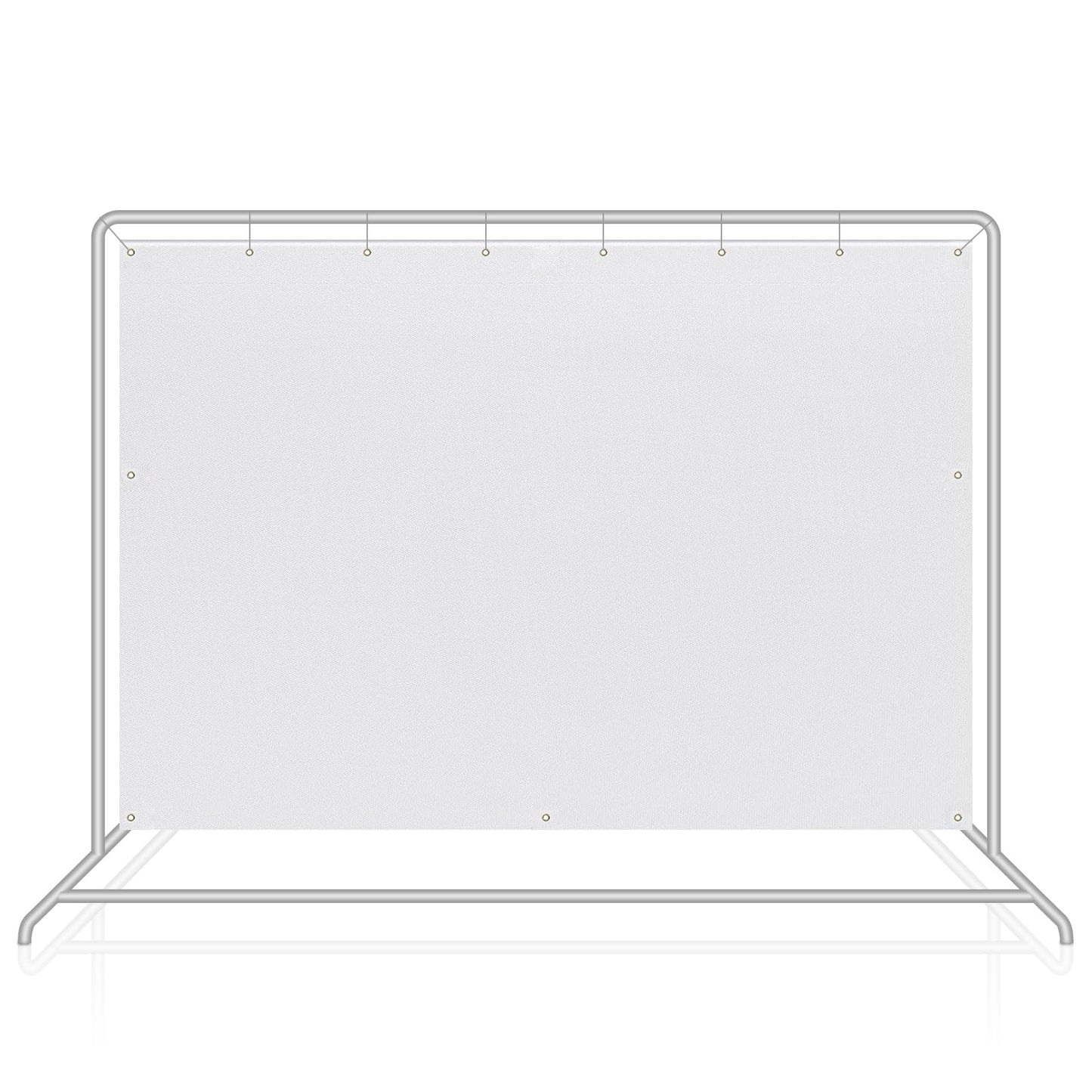 KAINOKAI Archery Backstop Archery Netting for Recurve Bow Compound Bow Crossbow and Throwing Knives (5x5 ft White)