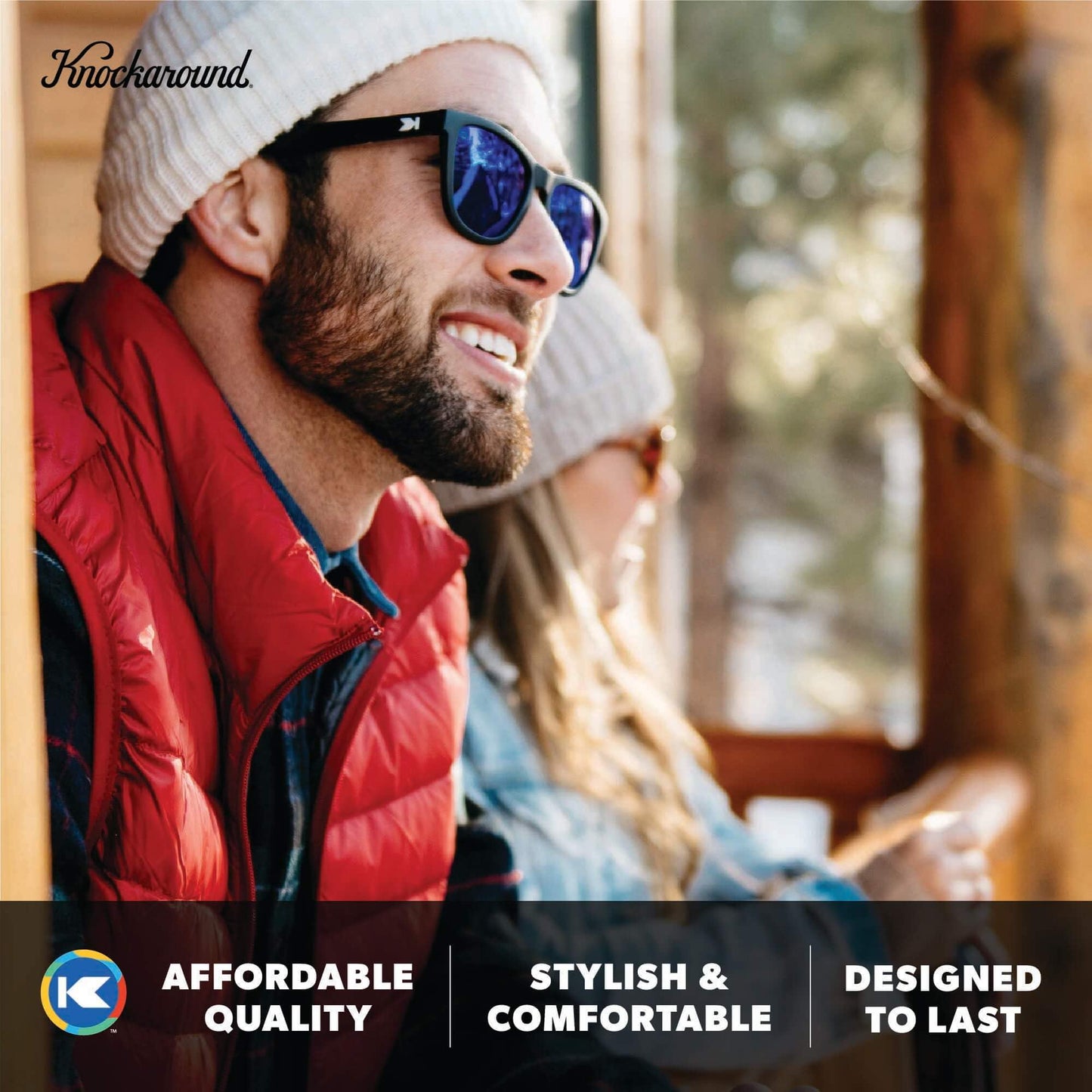 Knockaround Premiums Polarized Sunglasses for Men & Women - UV400 Protection