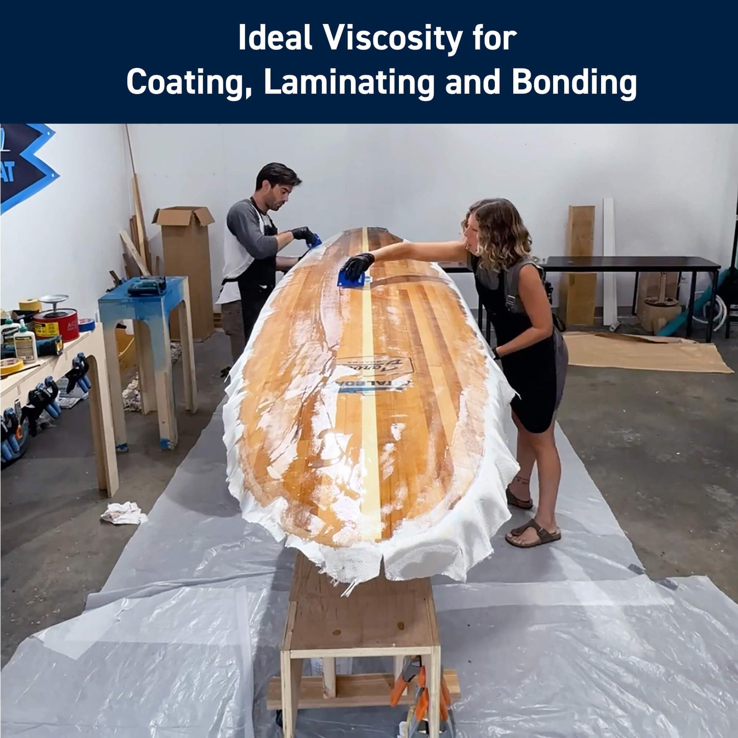TotalBoat 5:1 Marine Epoxy Resin Kit for Bonding, Filleting, Coating, and Laminating - Use for Fiberglass, Wood, Carbon Fiber, Boat Building, Repairs, Woodworking (Quart, Slow Hardener, Pumps)