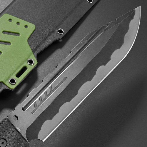 Gtkii GTK36 Fixed Blade Knife DC53 Steel Blade Full Tang Nylon Fiberglass Handle Massive EDC Fix Knifes for Camping Hunting Bushcraft