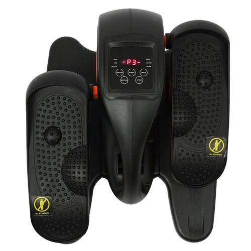 Under Desk Elliptical Machine,Electric Ellipse Leg Exerciser with Remote Control and LCD Screen,Manual Mode and Auto Mode Adjustable Speeds,MultipleFunctions Seated Pedal Exerciser for Homes,Gyms,Etc