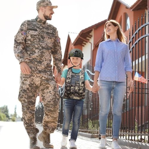 4PCS Kids Tactical Vest Set with Helmet, Gloves, Mask for Paintball & Airsoft - Adjustable Straps, Reinforced Nylon Tactical Gear, Camouflage Green