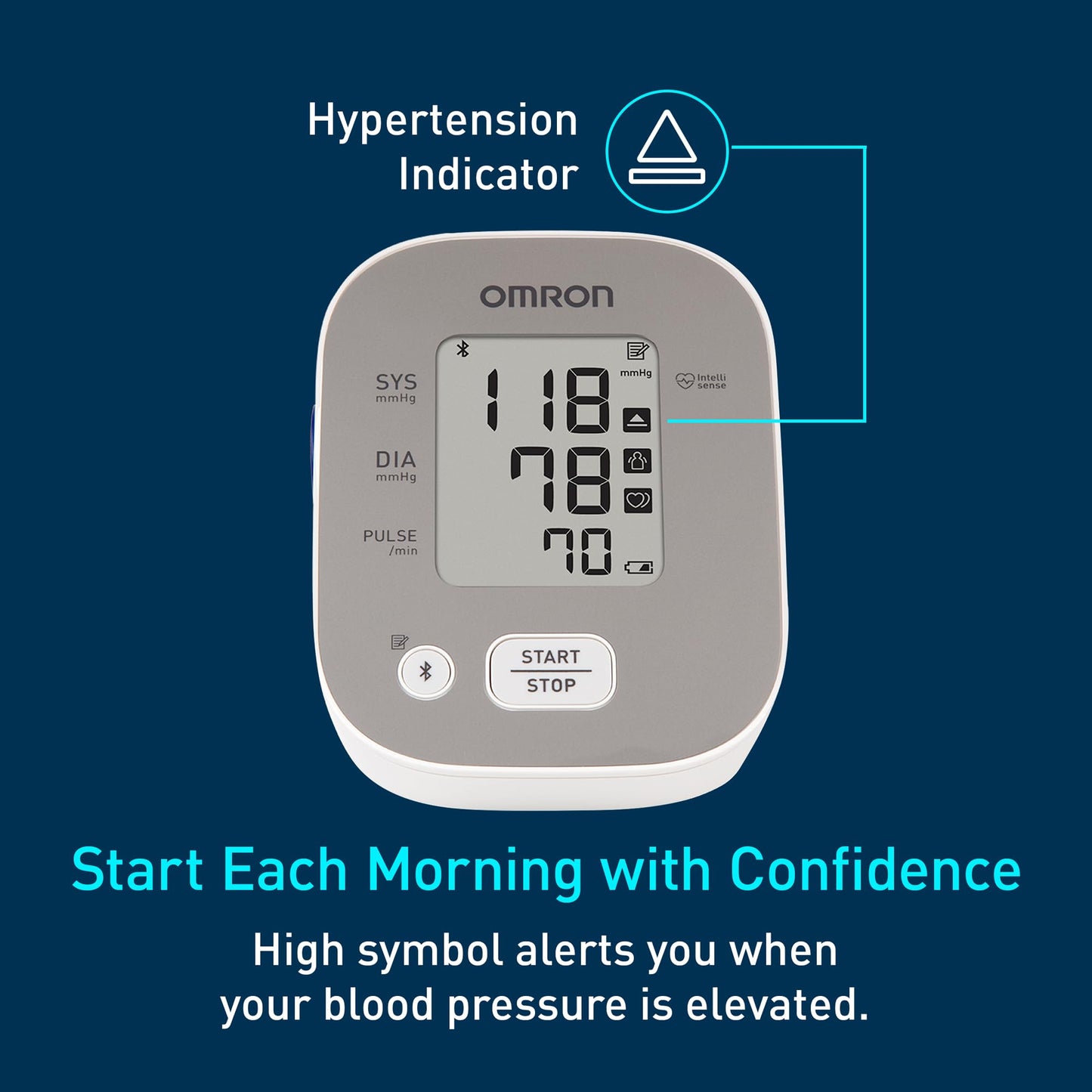 OMRON Bronze Blood Pressure Monitor & Upper Arm Blood Pressure Cuff