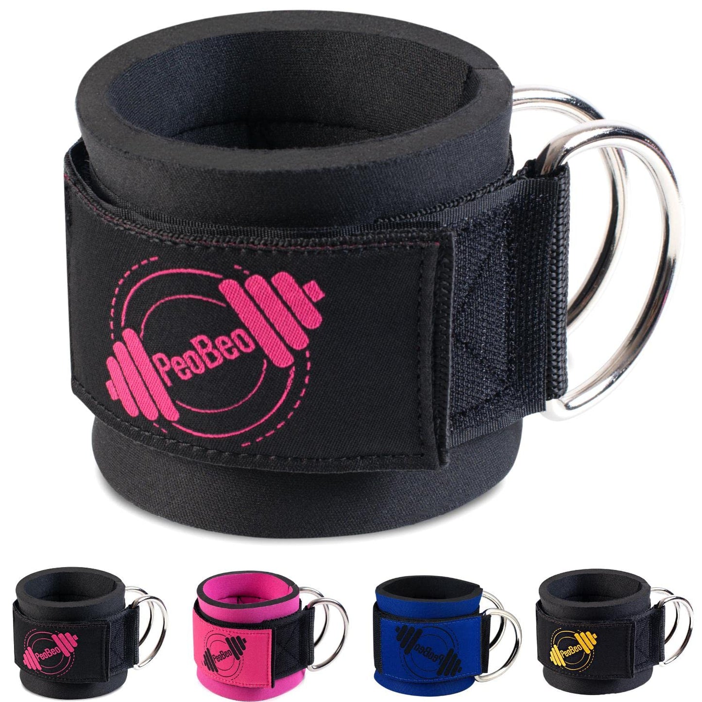 PeoBeo Ankle Strap for Cable Machine Attachments for Gym Ankle Straps for Cable Machines Straps Foot Straps for Cable Machine Attachment Glute Machine Gym Accessories for Women