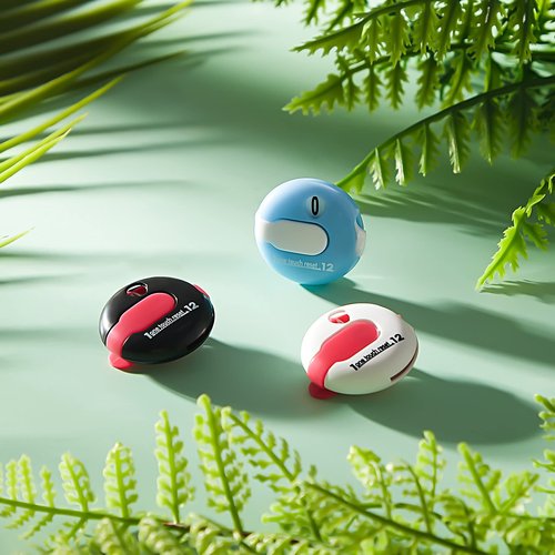 Fiada 1.2 Inch Golf Score Counter for Women Mini Golf Stroke Counter Scoring Keeper up to 12 Shot to Scorekeeper Glove in(Black, White, Blue)