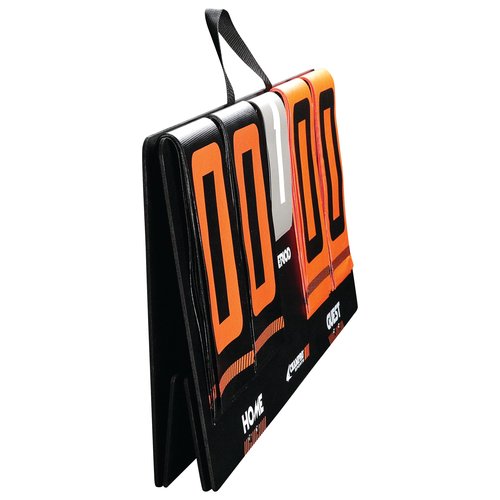 Champro Deluxe Flip-A Score (Black/Orange, 9-Inch)