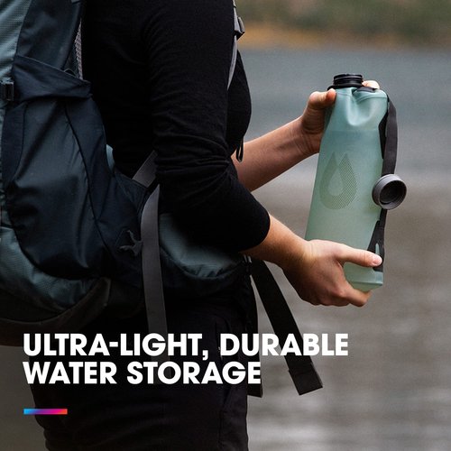Collapsible Camping Water Storage (2L, 3L, 4L, 6L, 10L) - BPA & PVC Free, Hydration Reservoir Bag, Leak Proof