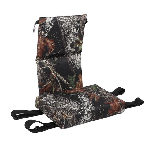 Haofy Seat Cushion, Foldable Treestand Chair Cushion Oxford Cloth Non Slip Bottom Camouflage Pattern Lightweight and Easy to Carry for (Oak)