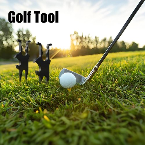 3-in-1 Magnetic Golf Tool for GolfCart,Golf Tool,Golf Divot Tool with Ball Marker,Beer Opener 2PC