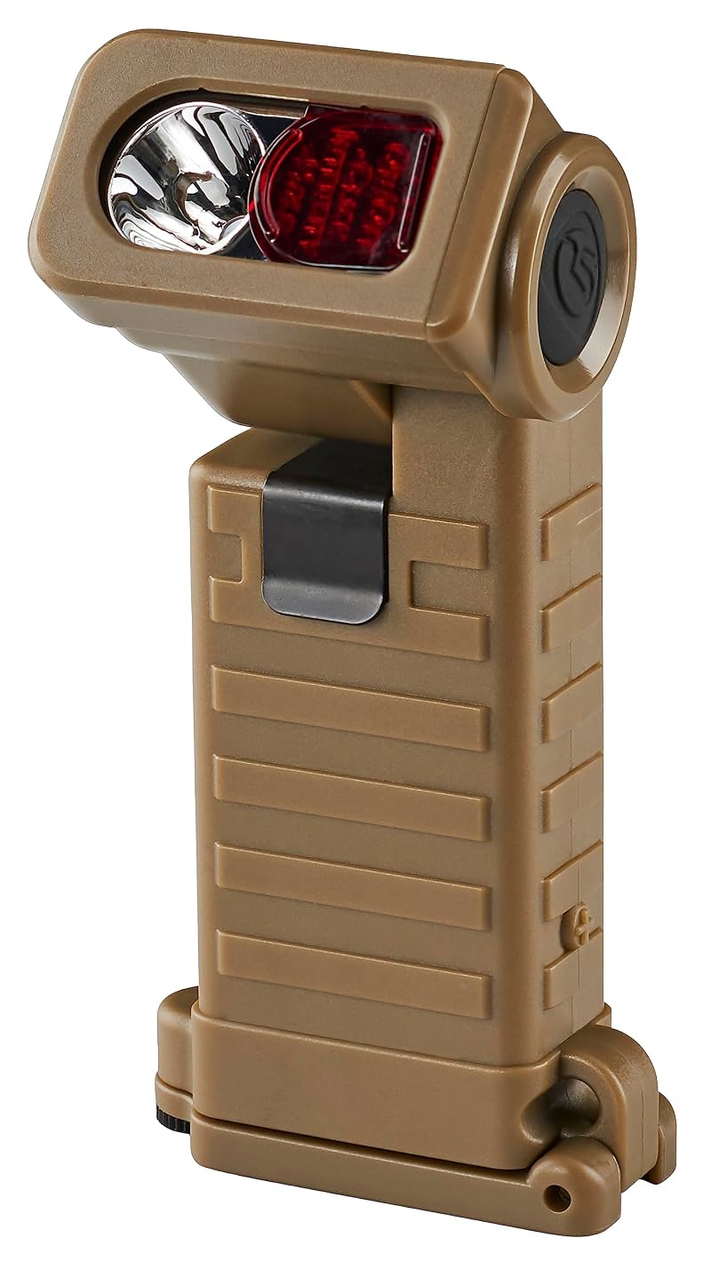 Streamlight Sidewinder Military Hands-Free Flashlight – 55 Lumen, AA Battery Powered