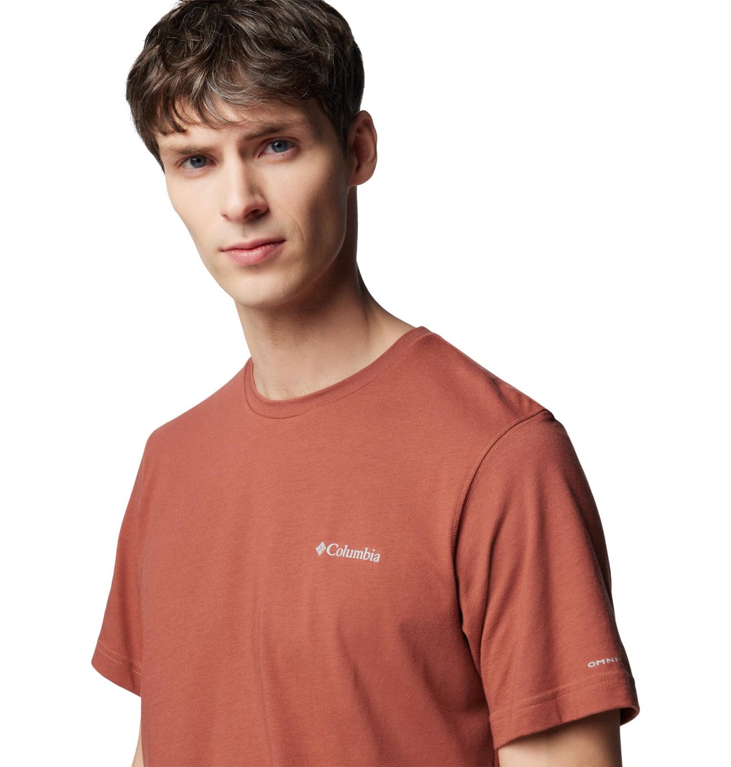 Columbia Men's Thistletown Hills Short Sleeve, Auburn Heather, Medium