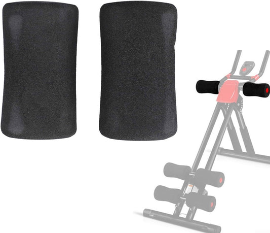 1 Pair Foot Foam Pads Rollers Replacement, Replacement Foam Foot Pads For Home Gym Exercise Machines Equipments, For Weight Bench Inversion Table And Gym Exercise Equipmen(2PCS 160MM)